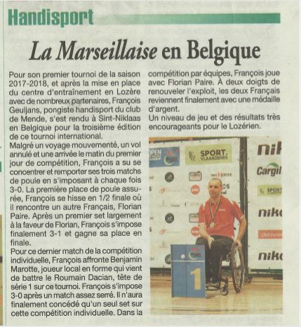 LN - Handi - La Marseillaise en Belgique - 16-11-17